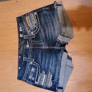 Jean shorts miss me